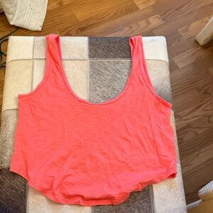 Beyond Yoga cropped Coral Tank Top